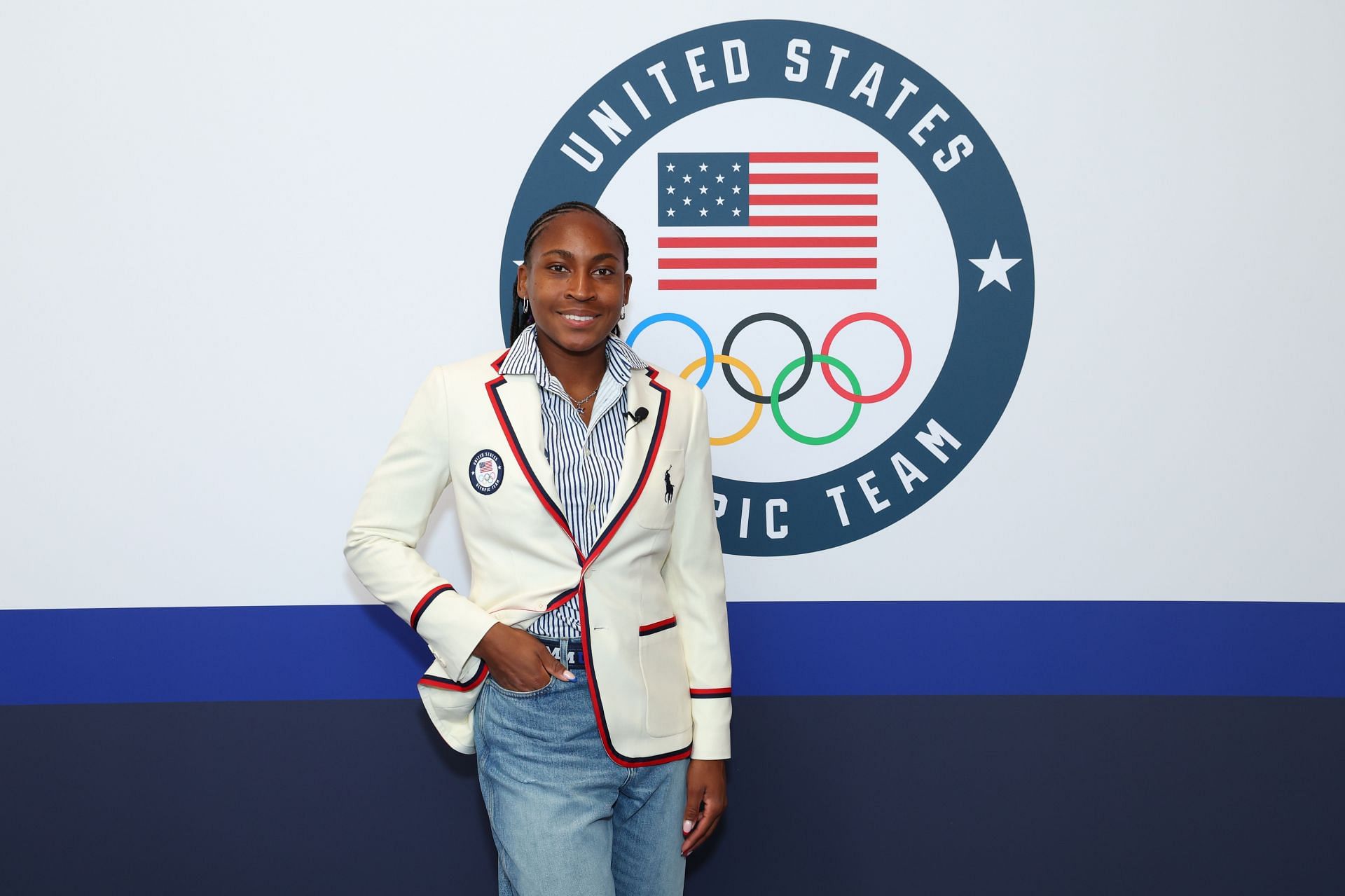 Coco Gauff at Paris Olympics2024 (Source: Getty)