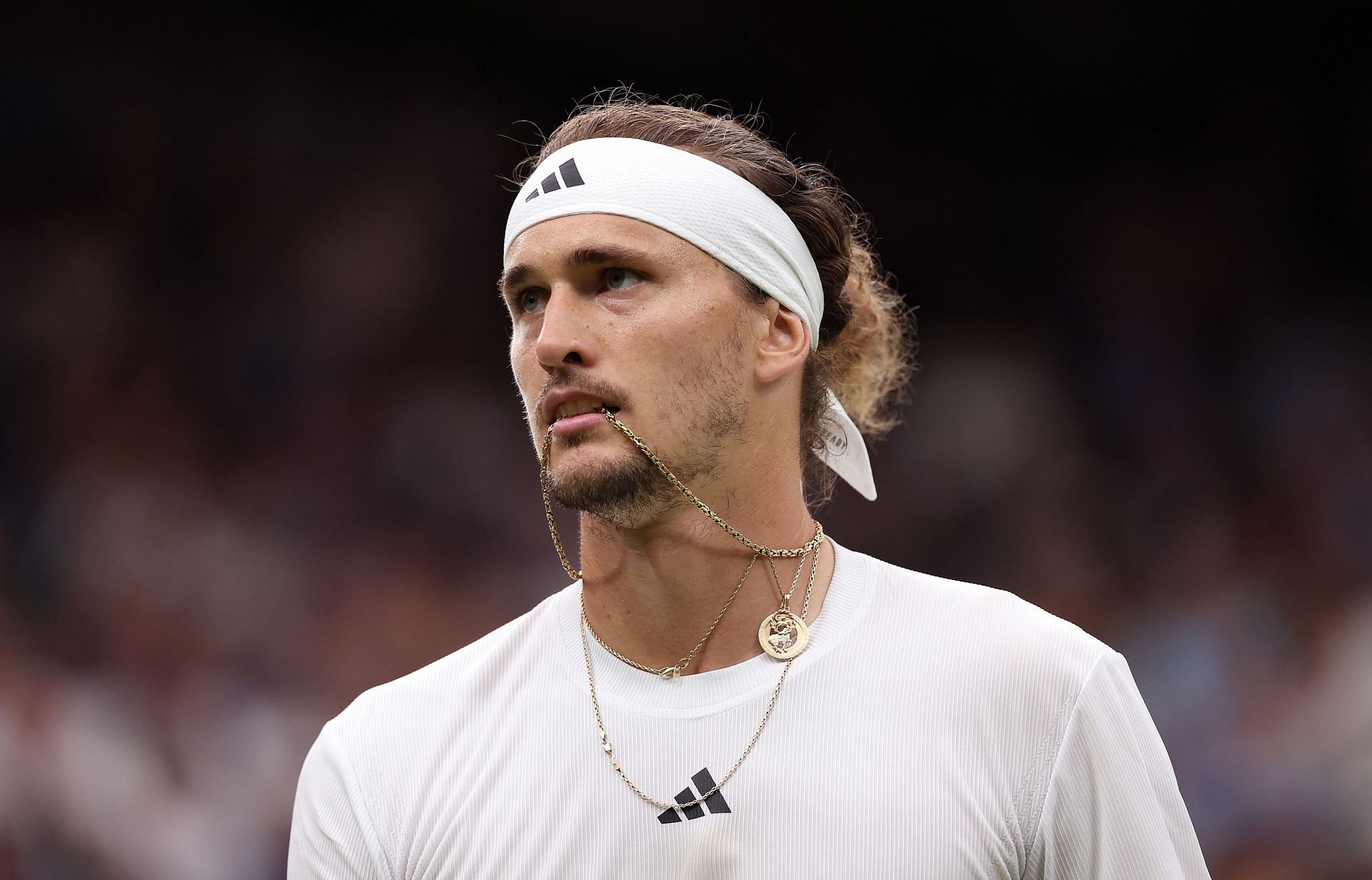 Alexander Zverev at Wimbledon 2024. (Photo: Getty)