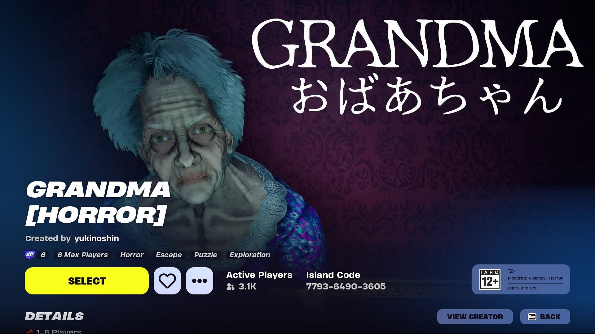 Navigating Fortnite Grandma Horror (Image via Epic Games)