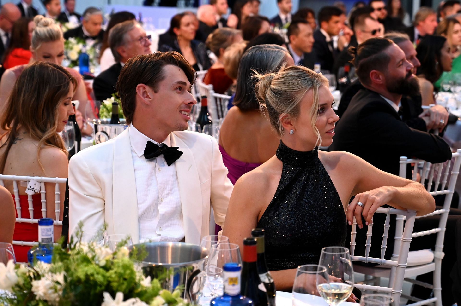 Alex De Minaur and Katie Boulter at the Laureus World Sports Awards Madrid 2024