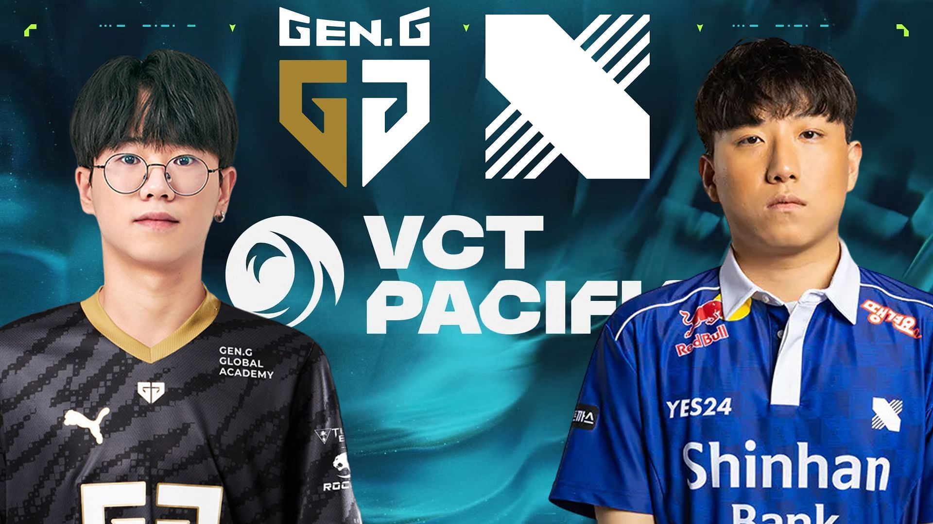 Gen.G vs DRX at VCT Pacific 2024 Stage 2 (Image via Riot Games || Gen.G || DRX)