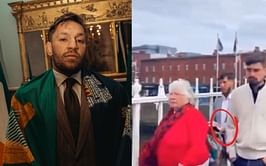 Conor McGregor shares angry one-word reaction to elderly lady being pick-pocketed in Dublin