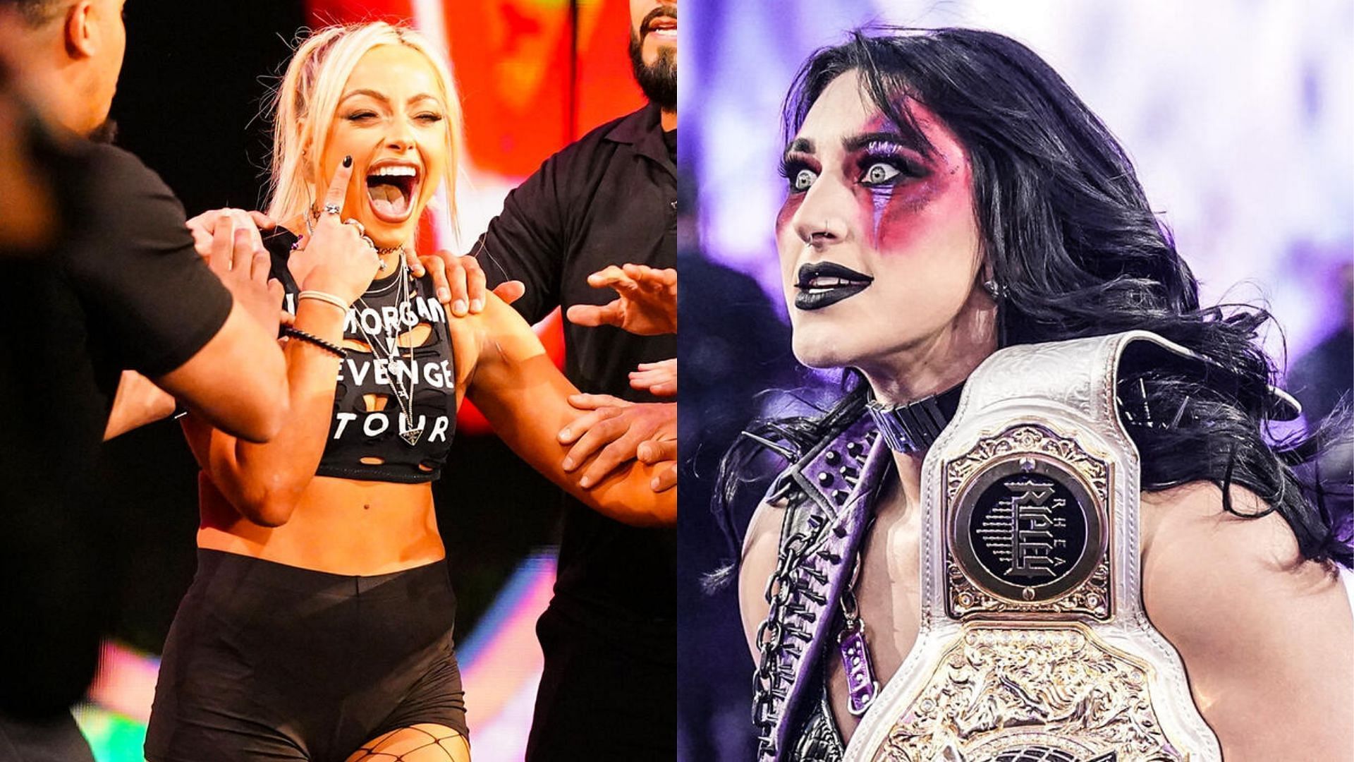 Liv Morgan (left) and Rhea Ripley (right) (Image Credits: WWE.com)