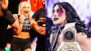 Liv Morgan sends a two-word message to Rhea Ripley during her absence, takes a shot