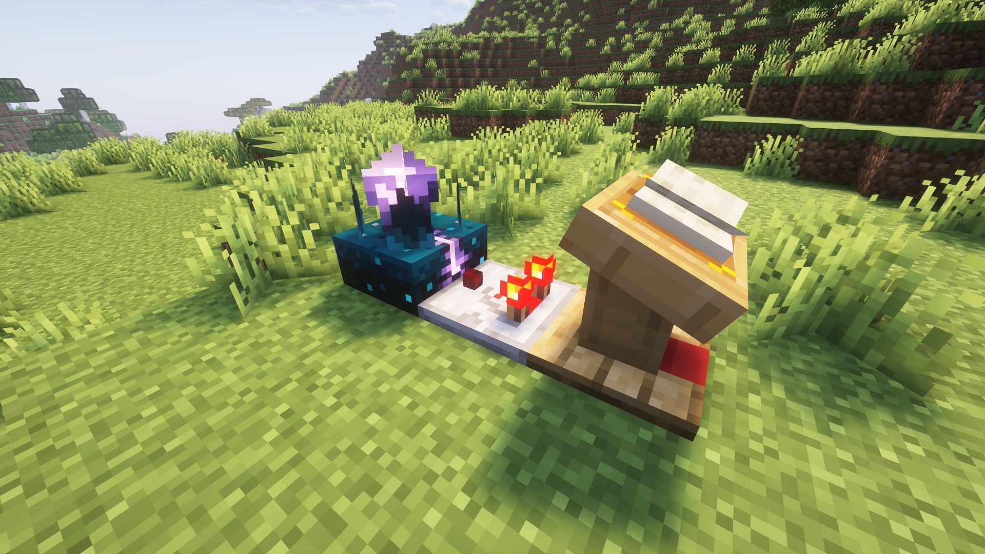 Calibrated sculk sensor can be used with a lectern to make it focus on one frequency. (Image via Mojang Studios)