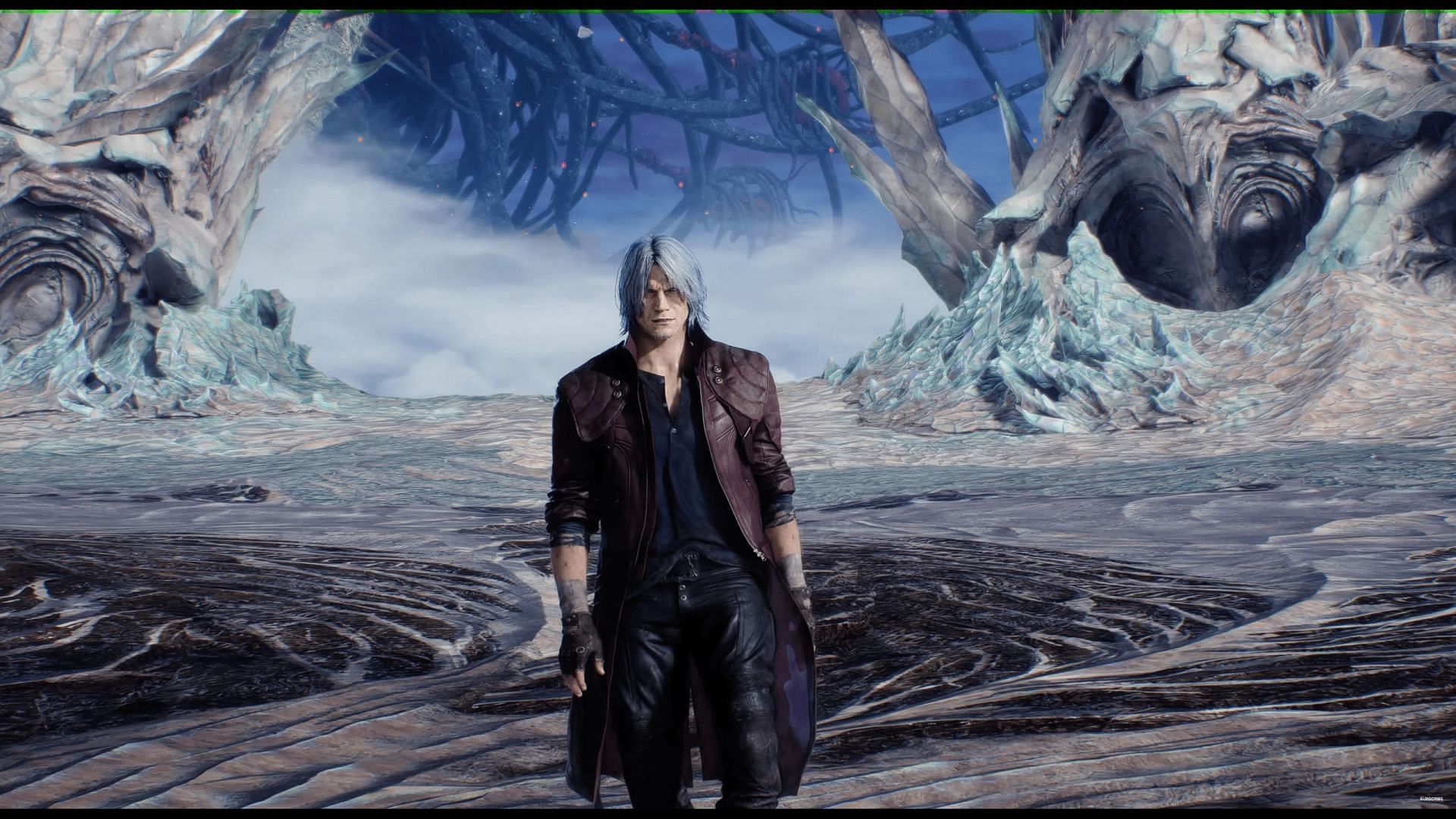 A scene from Devil May Cry 5 (Image via @Boss Fight Database/YouTube)