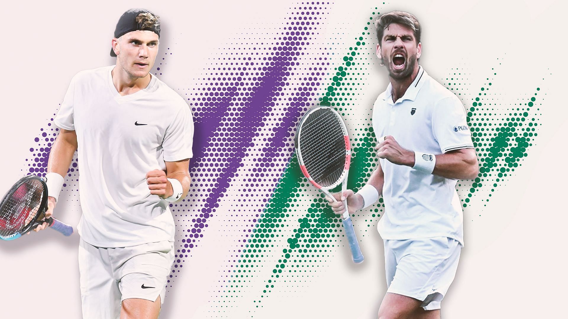 Jack Draper vs Cameron Norrie is one of the second-round matches at the 2024 Wimbledon.