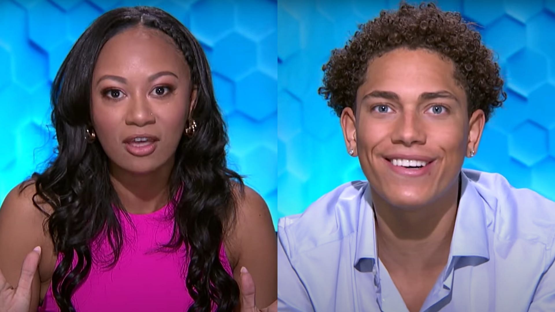 Chelsie and Cedric from Big Brother season 26 (Image via YouTube/@CBSNewYork)