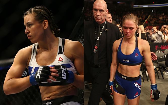 Miesha Tate thinks Ronda Rousey is still bitter about her MMA career ending: "That’s just kind of sad, you know?"