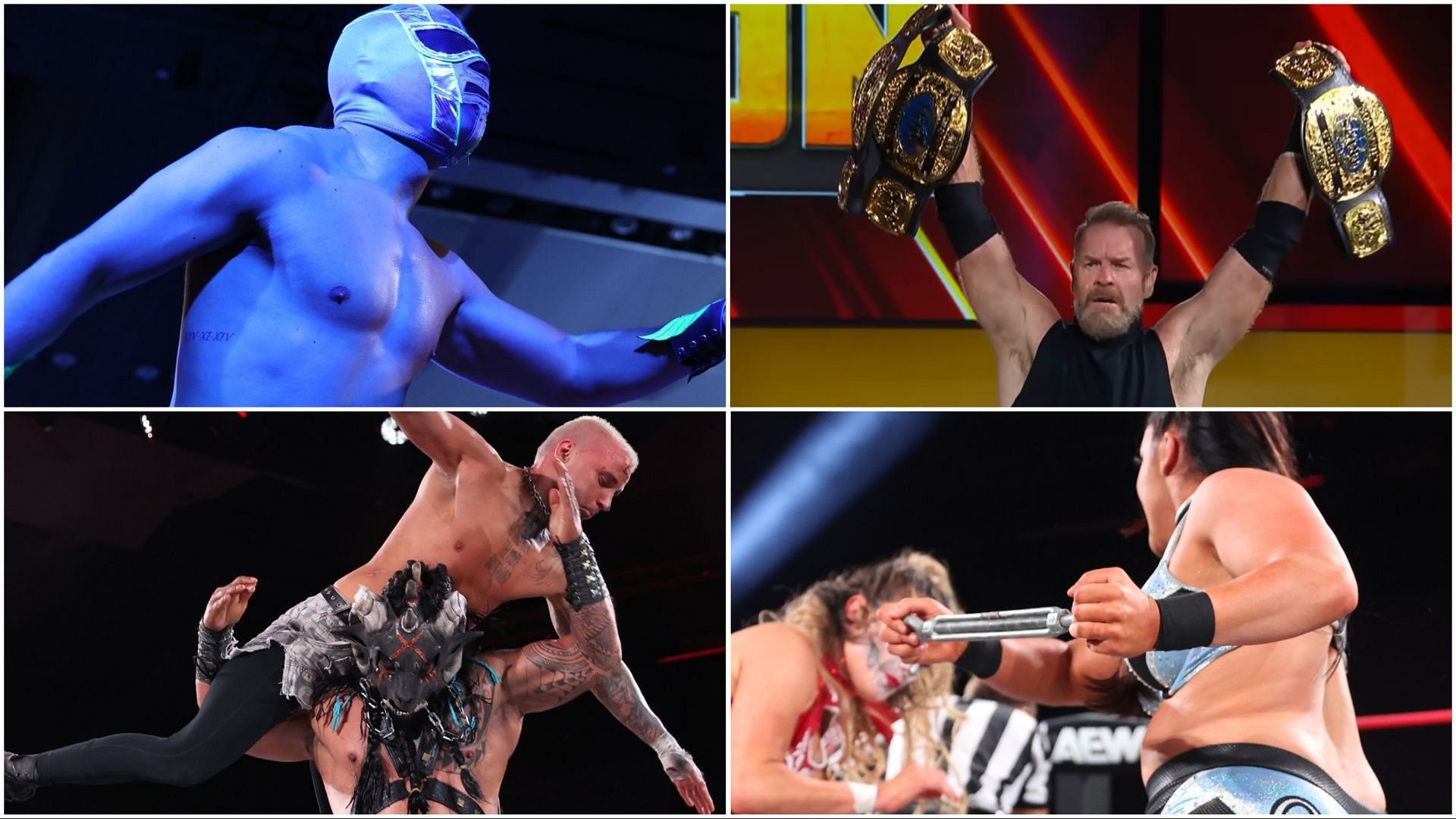 Hologram, Christian Cage, Darby Allin and others on AEW Collision