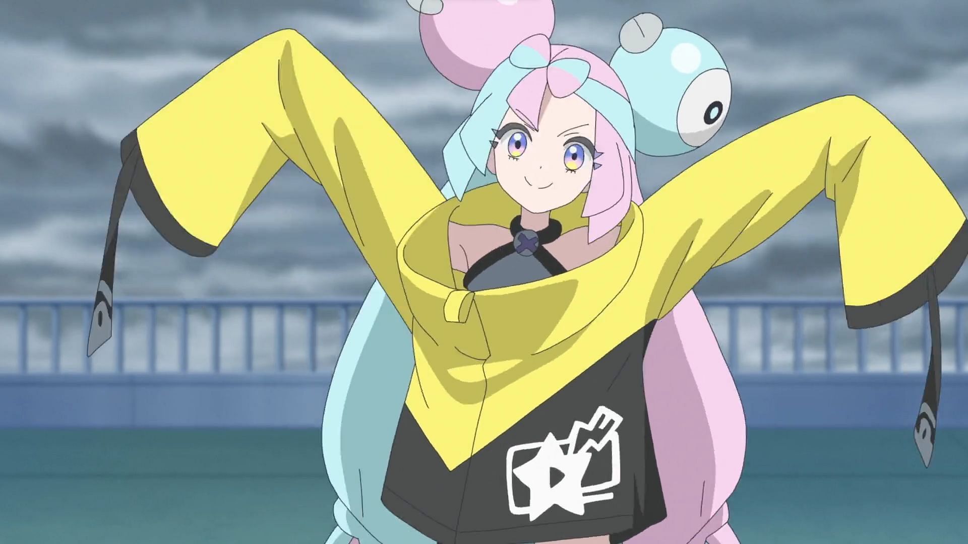 Iono may have more creatures than Clemont, but none of her creatures have four moves (Image via The Pokemon Company)