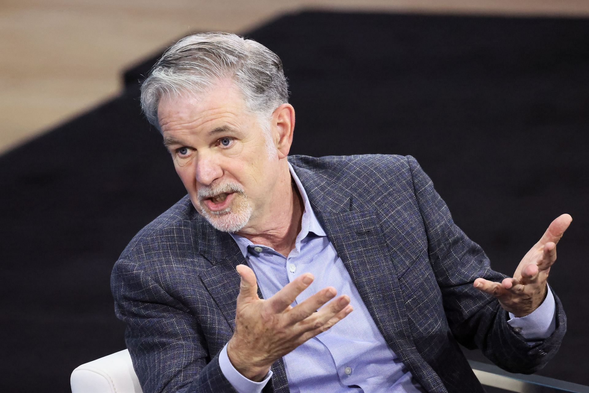 Reed Hastings (Photo by Michael M. Santiago/Getty Images)