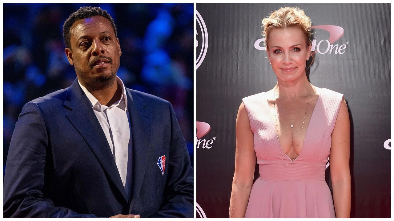 Is Paul Pierce getting married to Michelle Beadle? (Photo by IMAGN and Alberto E. Rodriguez/Getty Images)