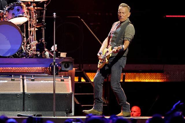 Bruce Springsteen And The E Street Band Perform At The Kia Forum