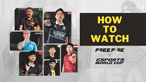 How to watch Free Fire World Cup 2024