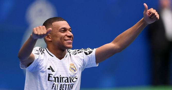“I see my mom in tears, it’s an incredible day” - Kylian Mbappe shares message to fans after being unveiled as new Real Madrid player