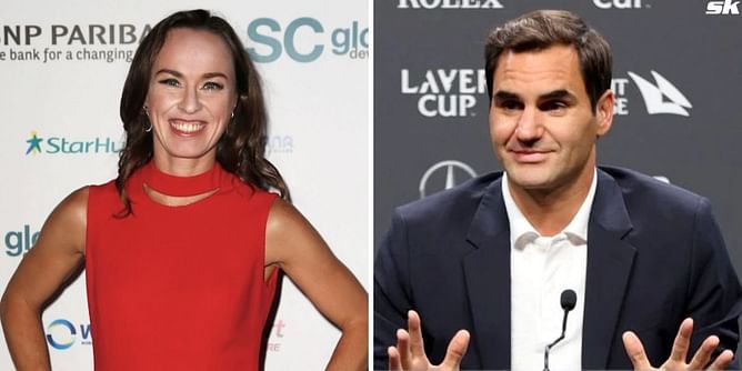 "Almost my age & Martina Hingis was winning Slams, I couldn't believe how good she was" - When Roger Federer was excited to partner Hingis at Olympics