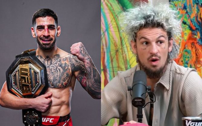 Ilia Topuria hits back at "hater" Sean O'Malley over 'Sugar' questioning his pound-for-pound status: "This one is ugly as f*ck"