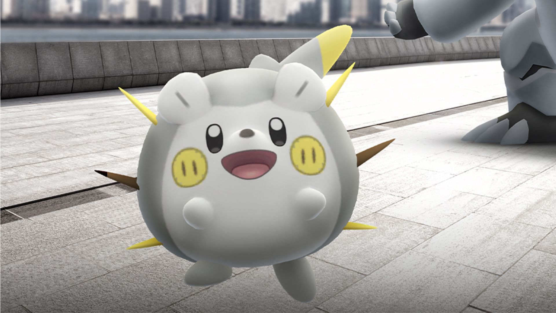 Togedemaru in Pokemon GO (Image via TPC)