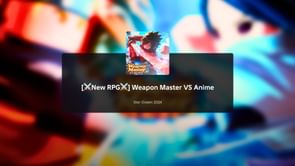 Weapon Master vs Anime Codes