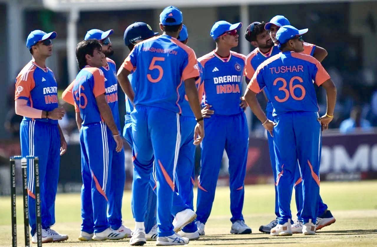 Several players stepped up for India in their series against Zimbabwe (P.C.:Jay Shah X)