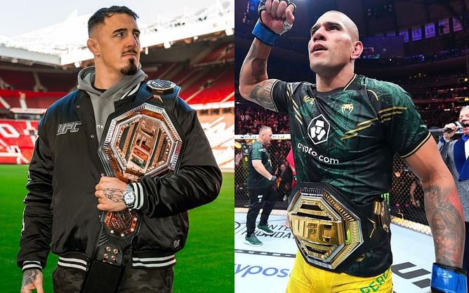 Tom Aspinall previews potential Alex Pereira heavyweight clash, plans to "rugby tackle" Brazilian in "first 10 seconds"
