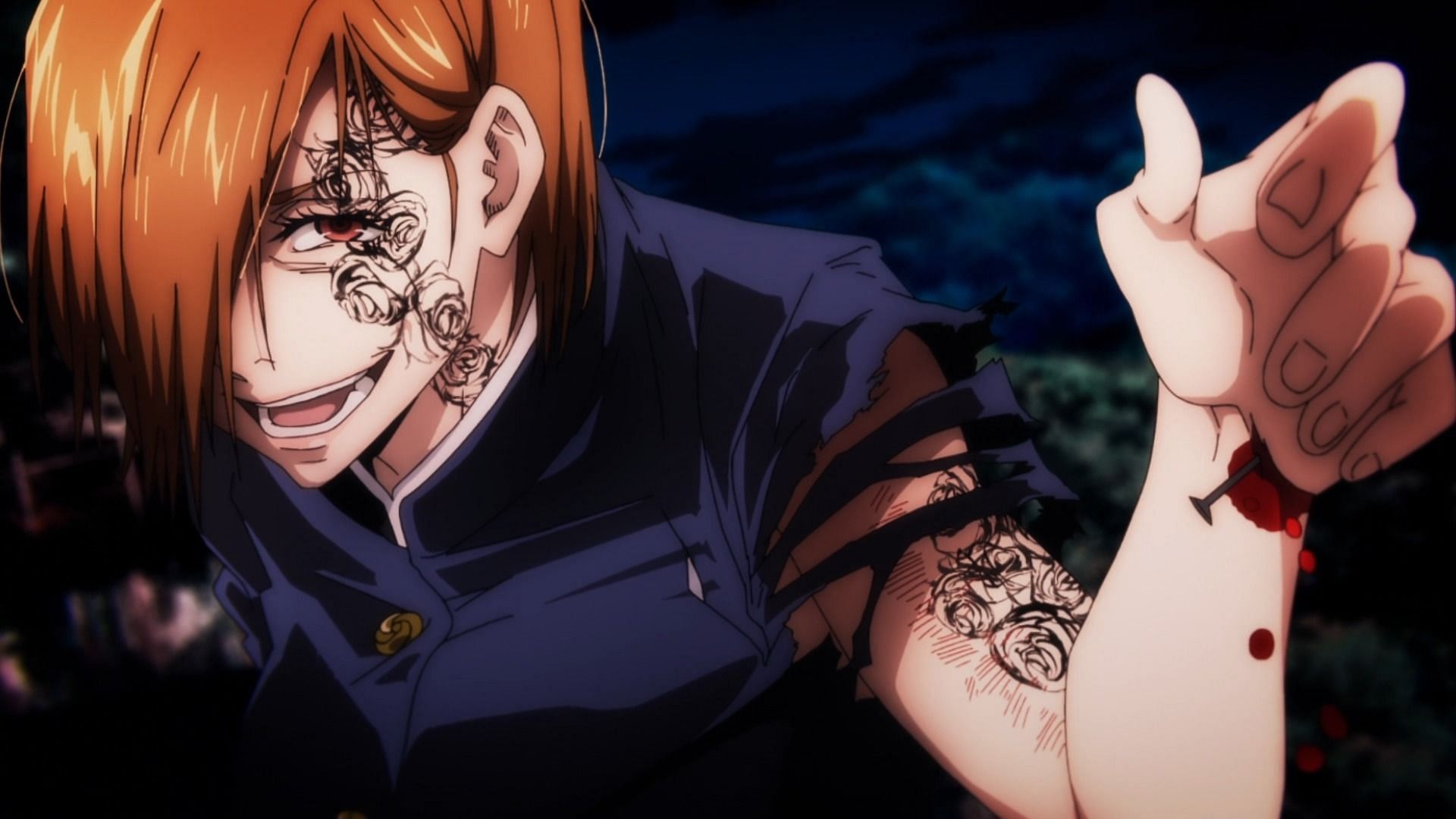 Nobara Kugisaki as seen in Jujutsu Kaisen anime (Image via MAPPA)