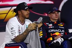 WATCH: Lewis Hamilton pats Max Verstappen’s back, duo share a handshake after contact in the Hungarian Grand Prix