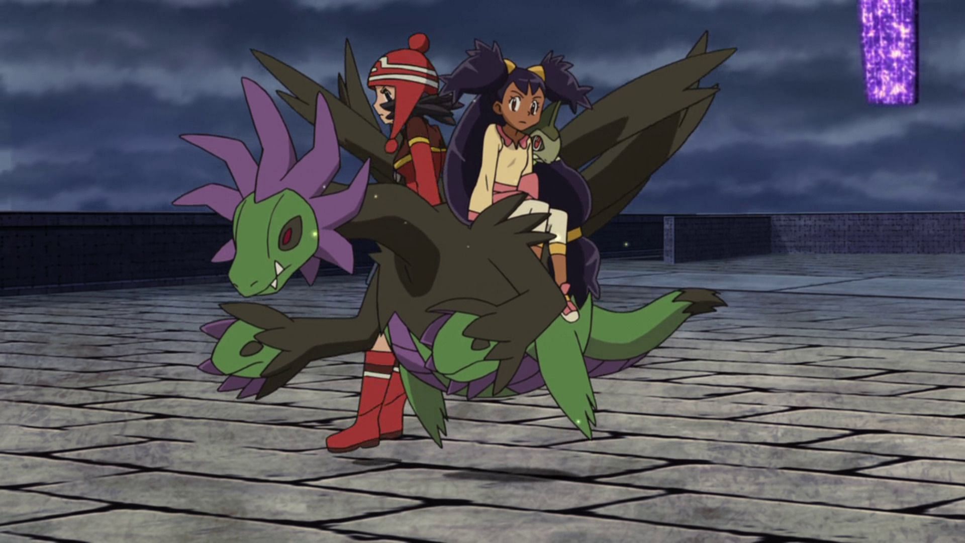 A screenshot from the anime (Image via The Pokemon Company)