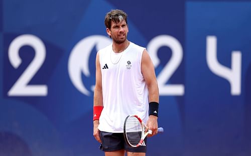 Cameron Norrie at the Paris Olympics. (Photo: Getty)