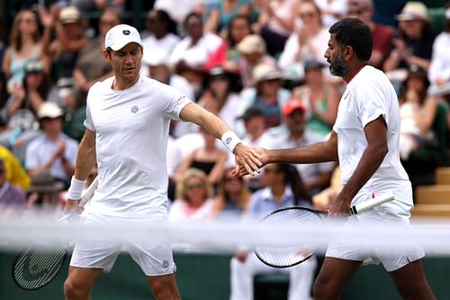 Rohan Bopanna and Matthew Ebden (Image via Getty)