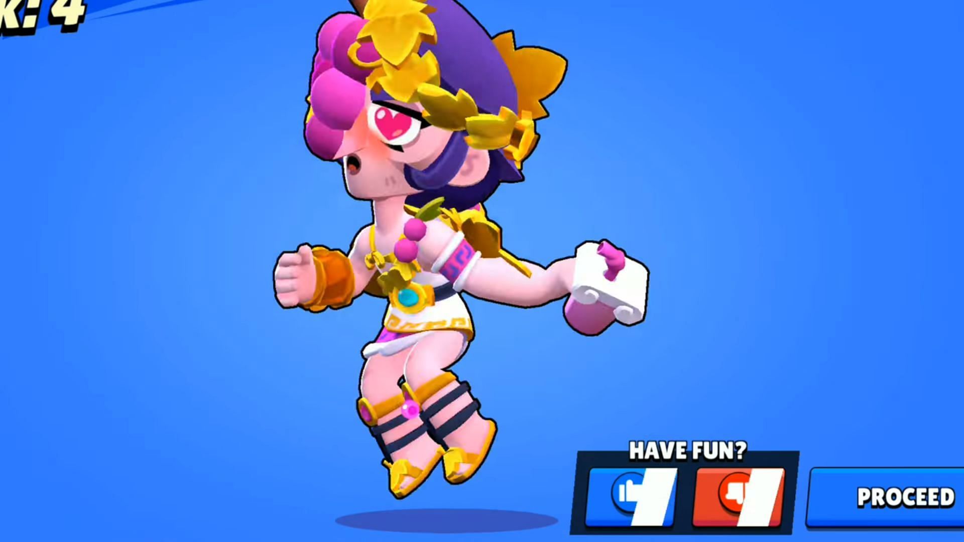 Winning animation in the game (Image via Supercell and Leothin - Brawl Stars/YouTube)