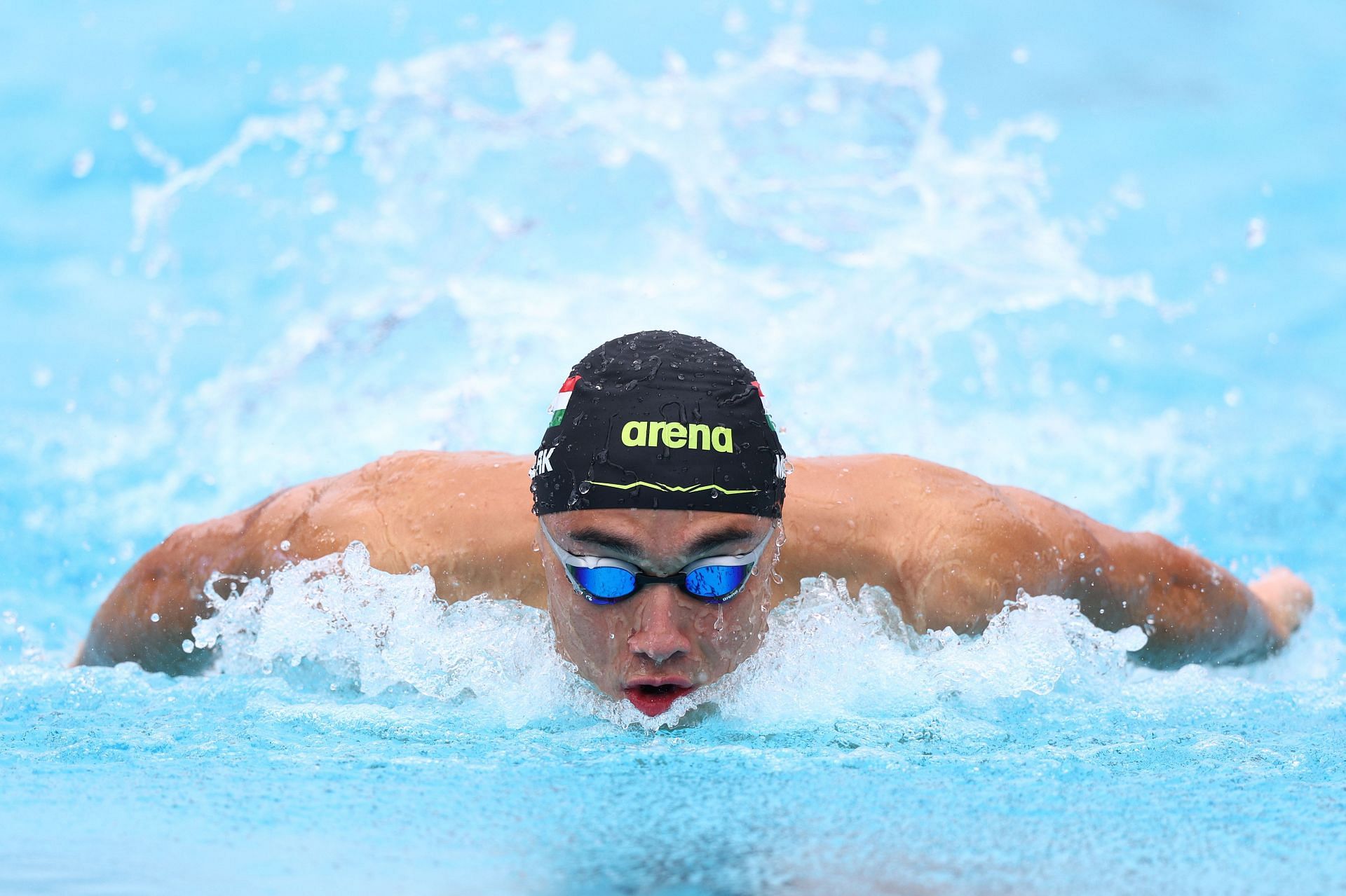 Kristof Milak of Hungary in action [Image Source: Getty]