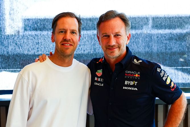 Why has Red Bull's Christian Horner replaced Sebastian Vettel at the Goodwood Festival of Speed?
