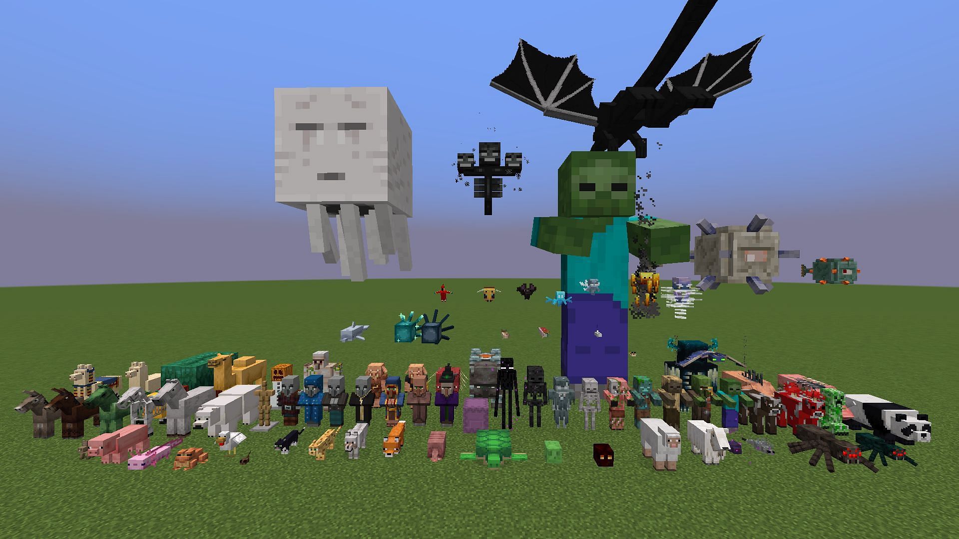 Entity Culling removes mobs and other entities that can bog down Minecraft&#039;s processing load (Image via Mojang)