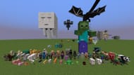 Entity Culling removes mobs and other entities that can bog down Minecraft's processing load (Image via Mojang)