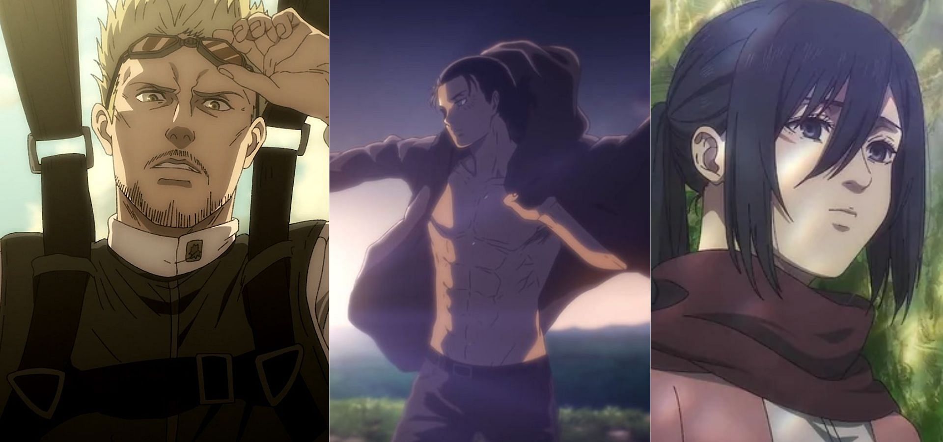 Strongest characters in Attack on Titan (Image via MAPPA)