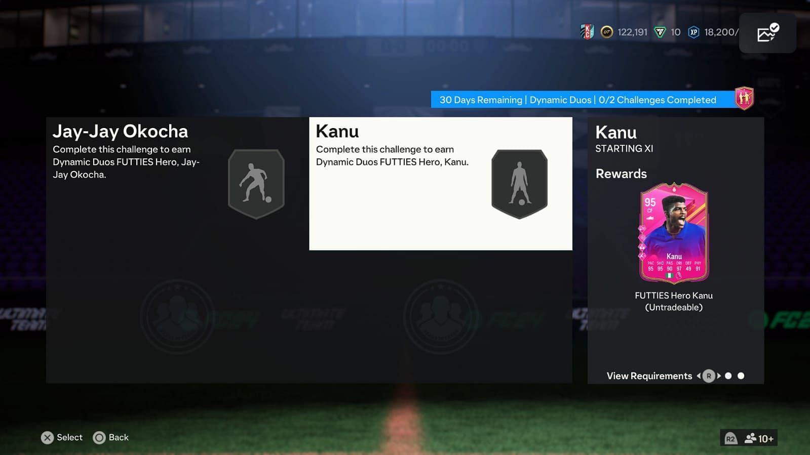 Kanu has an amazing card (Image via EA Sports)