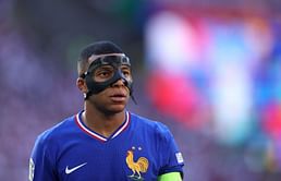 "It limits my vision" - Kylian Mbappe explains why playing with a mask at Euro 2024 was an 'absolute horror'