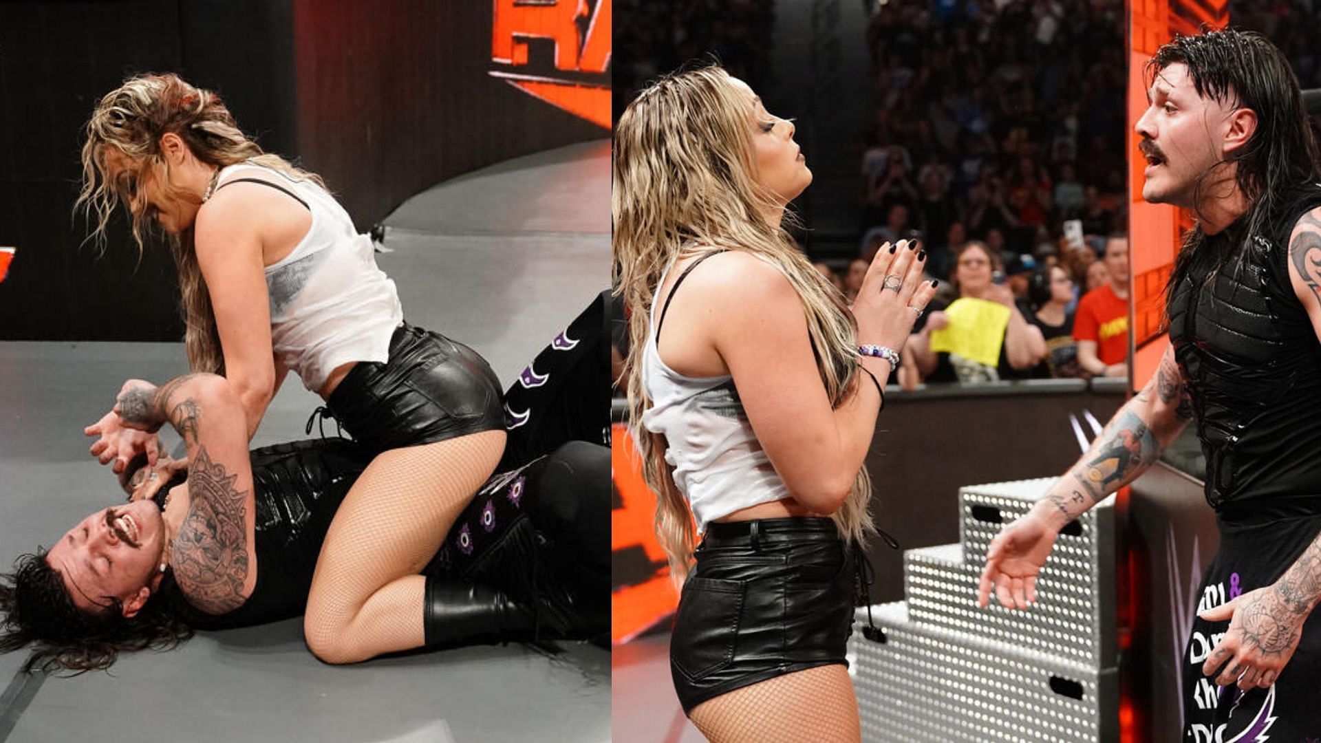 Liv Morgan and Dominik Mysterio (Image credits: WWE.com)