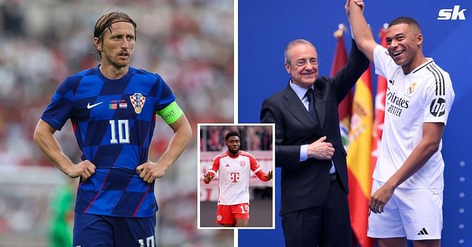 Real Madrid-linked Alphonso Davies chooses between Kylian Mbappe and Luka Modric