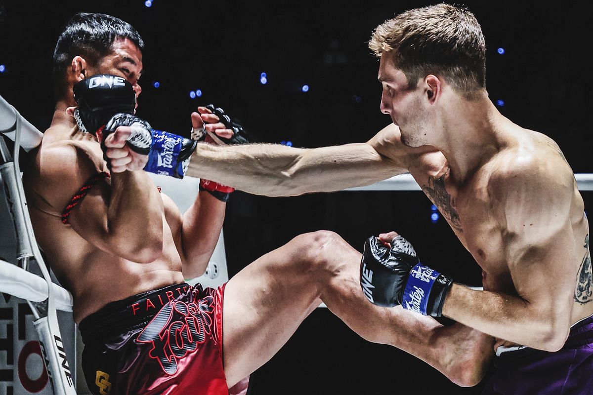 Nong-O Hama and Nico Carrillo - Photo by ONE Championship