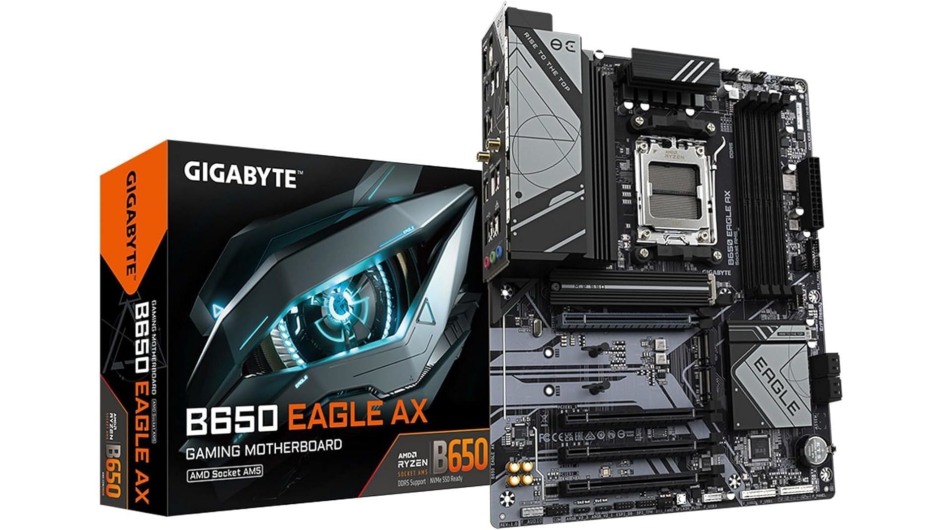 GIGABYTE B650 EAGLE AX motherboard (Image via GIGABYTE, Amazon)