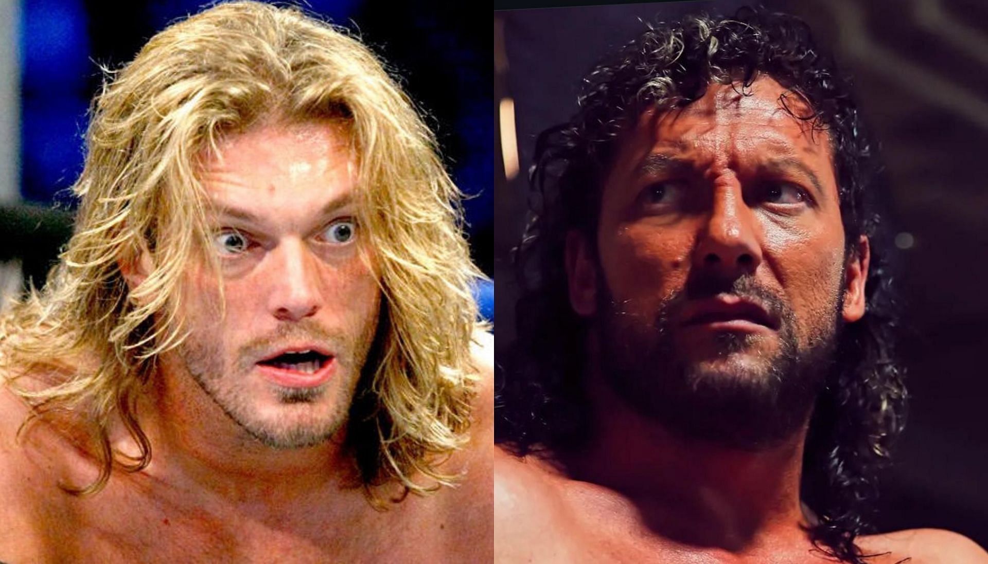 Adam Copeland and The Cleaner (Image Credits: WWE.com and Kenny Omega