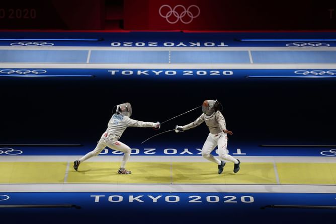 When was the last time India competed in fencing at the Olympics?