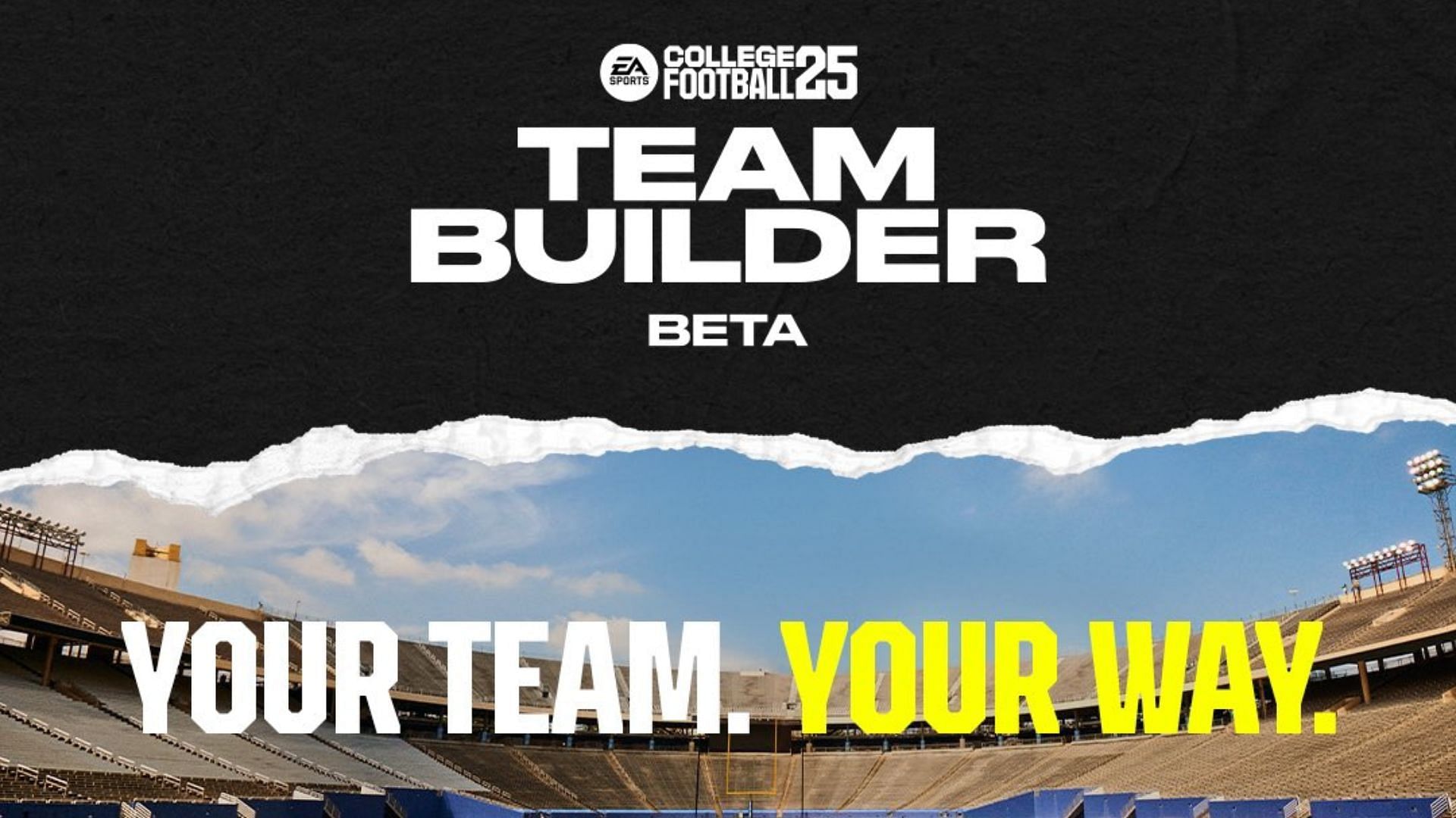 The Team Builder website launched on Thursday night (image credit: X/EASPORTSCollege)