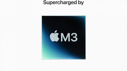 The Apple M3 chip (Image via Apple)