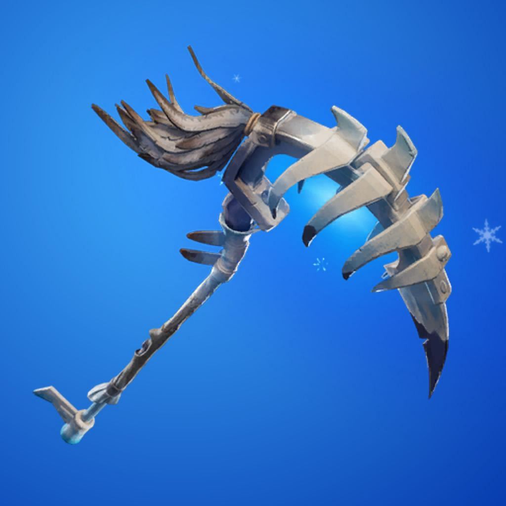 The unique design of Frozen Beak makes it one of the best Fortnite Chapter 1 Pickaxes (Image via Epic Games)