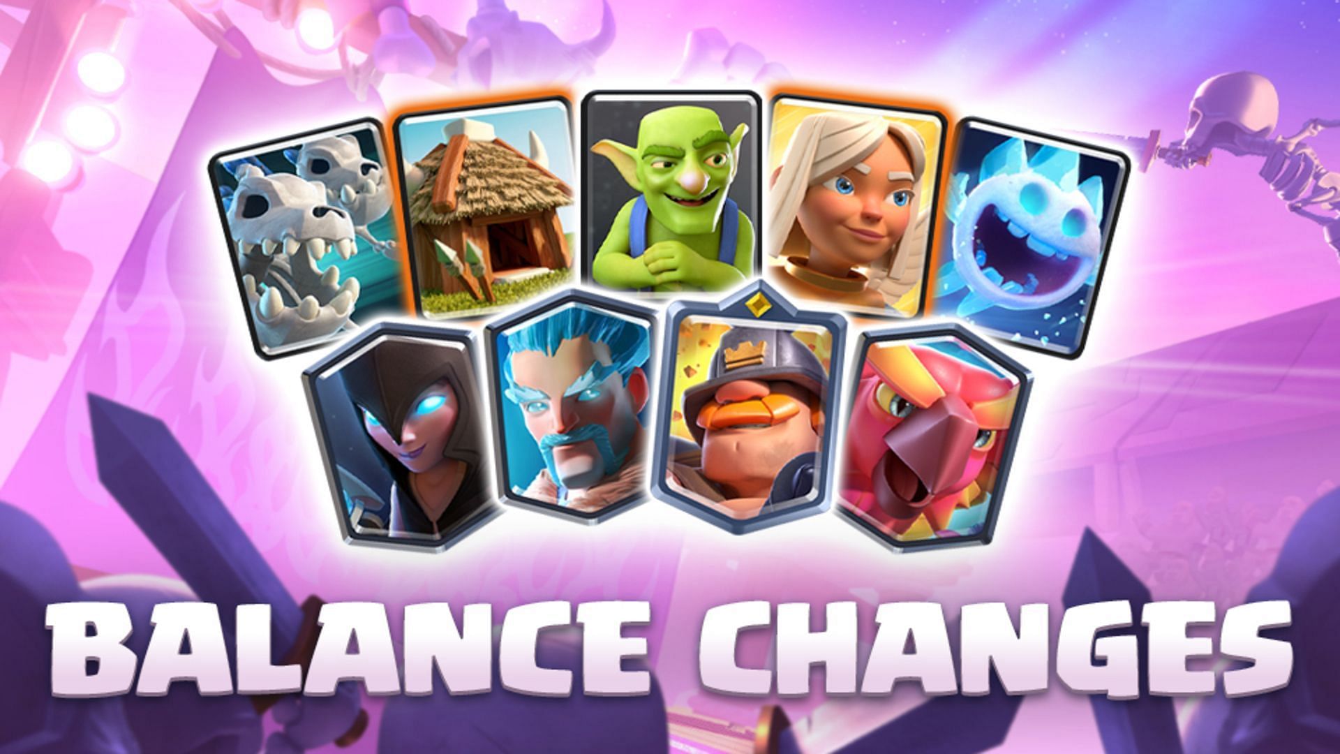 Balance changes (Image via Supercell)