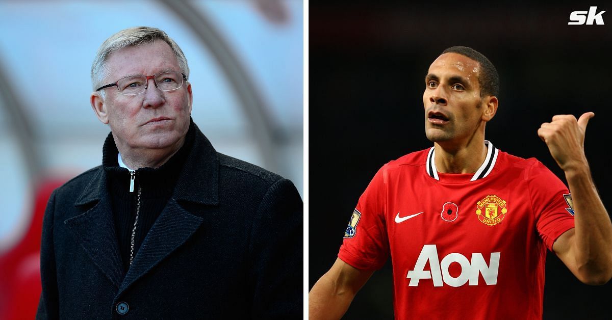 Sir Alex Ferguson and Rio Ferdinand - Getty